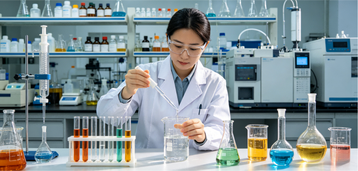 化工材料（若官网未展示相关检测项目及标准，敬请联系客服或致电 400-889-2209 咨询）